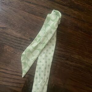 Coach scarf tie